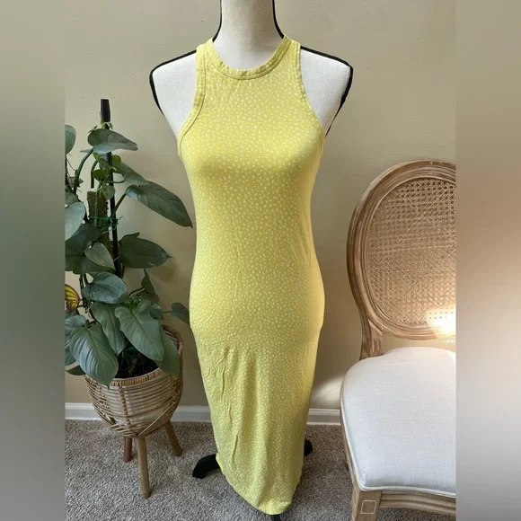 Billabong Butter Yellow Midi Dress - Picture 3 of 8